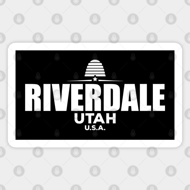 Riverdale Utah Magnet by RAADesigns